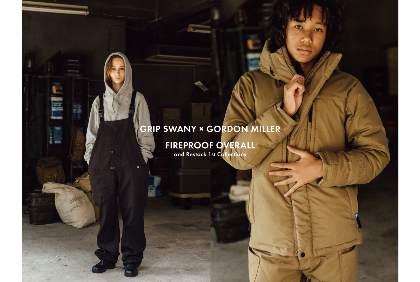 GRIP SWANY × GORDON MILLER | 2nd Collaboration | GORDON MILLER 